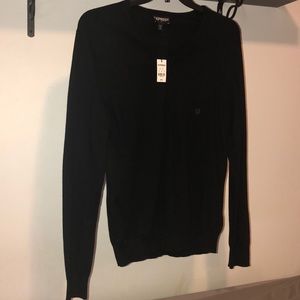 NEW! Men’s Express Black V-Neck Sweater
